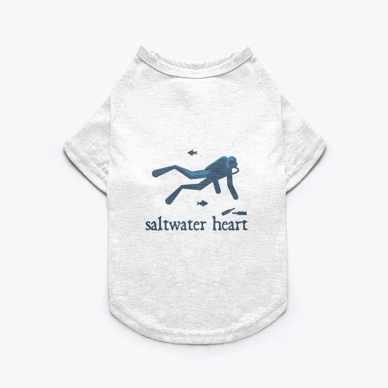 Saltwater Heart Doggie Shirt