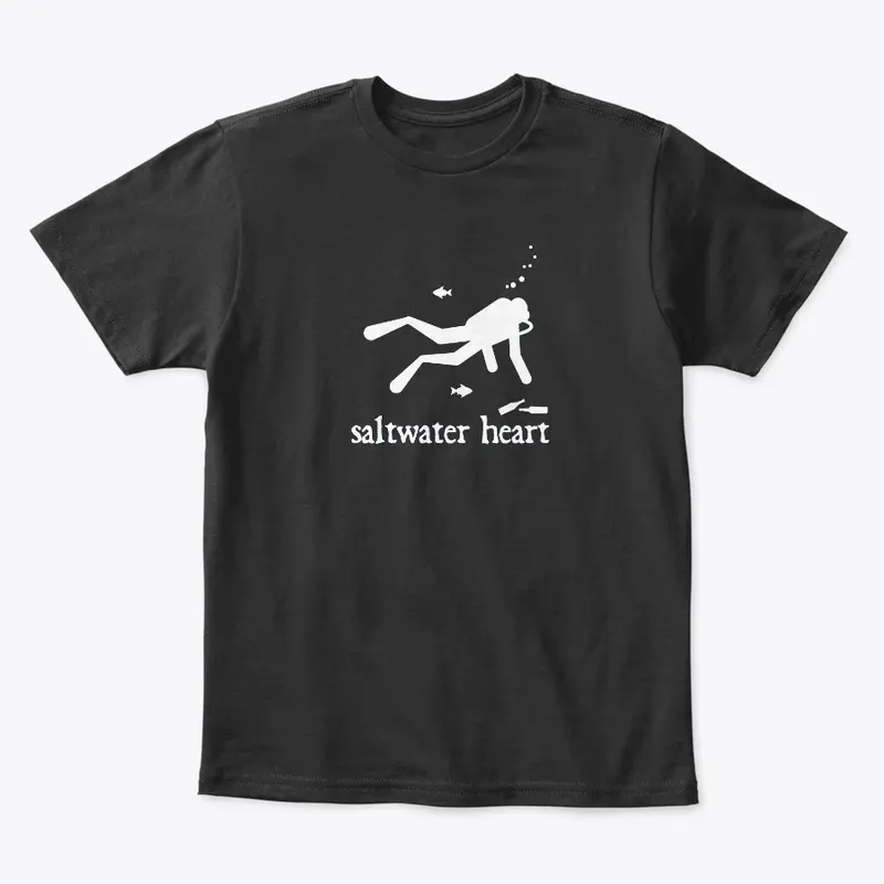 Saltwater Heart Kids T-Shirt