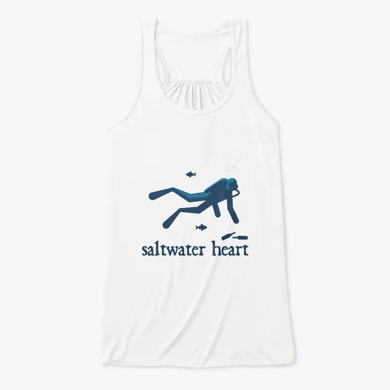 Saltwater Heart Women's Flowy Top